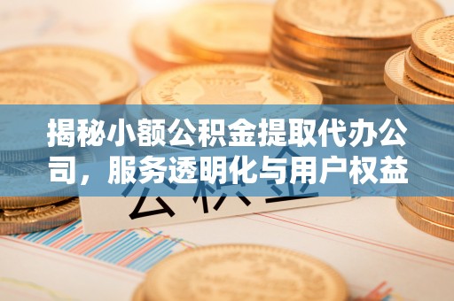 鹤壁揭秘小额公积金提取代办公司，服务透明化与用户权益保障