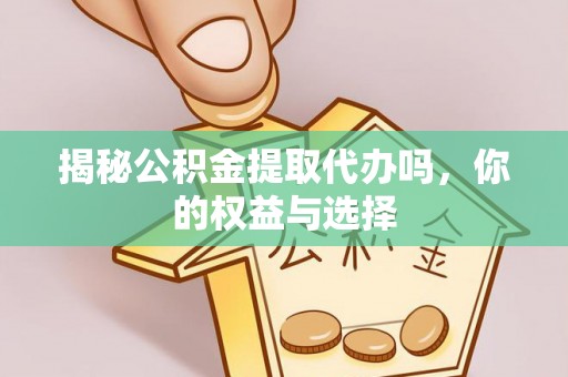 鹤壁揭秘公积金提取代办吗，你的权益与选择