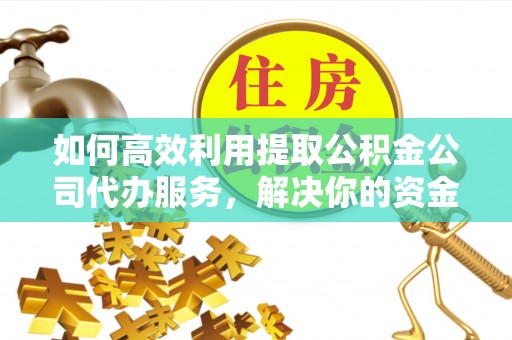 鹤壁如何高效利用提取公积金公司代办服务，解决你的资金难题