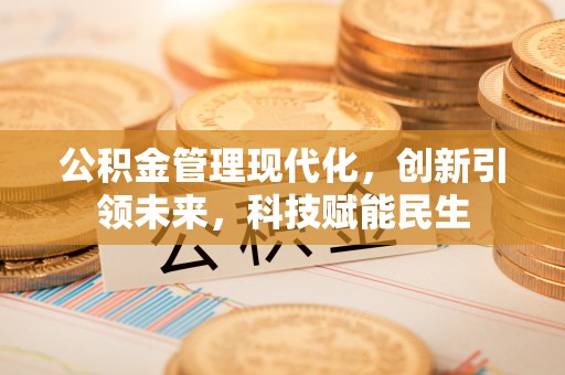 鹤壁公积金管理现代化，创新引领未来，科技赋能民生